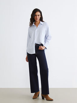 ?izgili Oversize Kad?n G?mlek