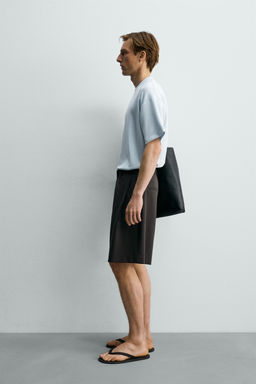 CAMISETA RELAXED FIT SOFT / Celeste