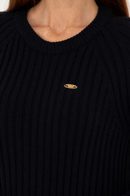 Женское темно-синее трикотажное платье - U.s. polo assn фото 14