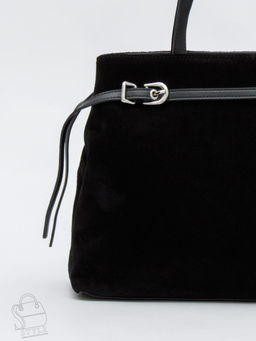 Сумка женская кожаная 8021-1S black Velina Fabbiano-Safenta