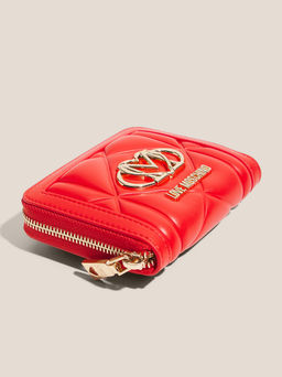 Женский кошелёк LOVE MOSCHINO SLG EMBOSSED Q Артикул 4561398, рубиновый