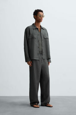 RELAXED FIT 100% HEMP OVERSHIRT