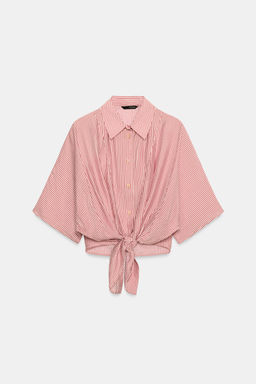 CAMISA RAYAS NUDO / Raya Roja