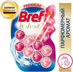 БРЕФ чист.блок д/унитаза 2х50гр ДЕЛЮКС Нежная Магнолия