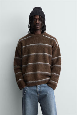 STRIPED TEXTURED JUMPER - Zara фото 2