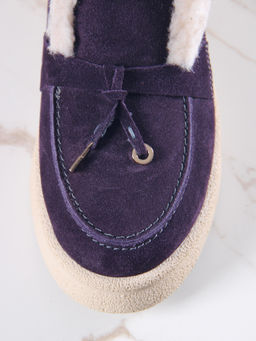 Ботинки EDART 307.florida be.сливовая замша/мех - Ed'art фото 3