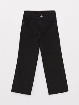 Wideleg K?z ?ocuk Jean Pantolon