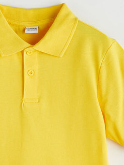 Polo Yaka K?sa Kollu Basic Erkek ?ocuk Ti??rt