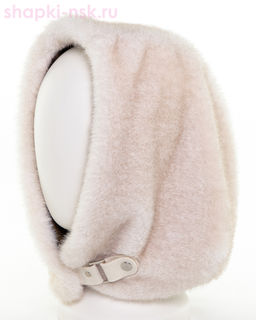 Амина экомех норка подкл.трик. Капюшон женский (56-58)