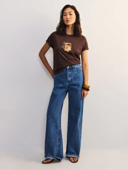 Футболка из хлопка с принтом ZR2605013423-27 / Zarina