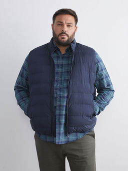 Standart Kal?p Dik Yaka Erkek ?i?me Yelek