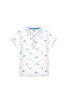 Erkek _ocuk Polo Yaka Beyaz Ti__rt Sepette S_rpriz _ndirim - U.s. polo assn фото 2