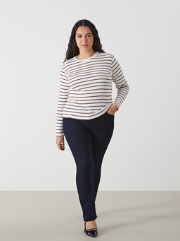 Straight Fit Kad?n Jean Pantolon