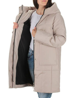 22342 BEIGE Куртка зимняя женская (150 гр. холлофайбера) - Fashion фото 7