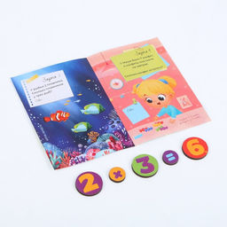 Настольная игра Математика для малышей - Лесная мастерская фото 3