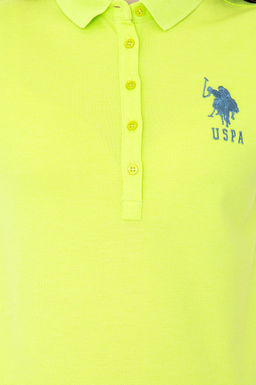 Женская базовая футболка фисташкового цвета Неожиданная скидка в корзине - U.s. polo assn фото 6