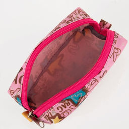 Косметичка дорожная на молнии, цвет розовый - Simaland фото 3