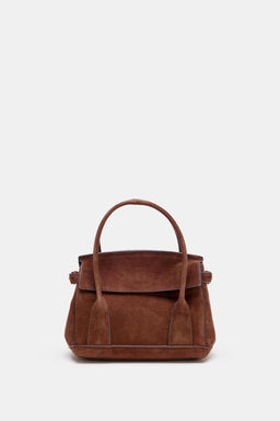 LEATHER MINI CITY BAG - Zara фото 3
