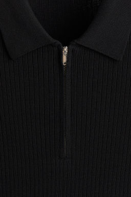 Polo con media cremallera Slim Fit - H&m фото 9