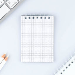 Блокнот на гребне в клетку А7, 40 л. Обложка мелованная бумага Кеды - Artfox фото 3