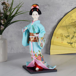 Сувенир коллекционный Гейша 23 см / 509-2 /уп 24/* - Галеонтрейд фото 2