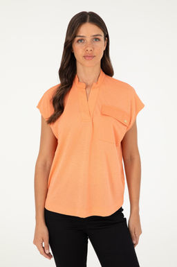 U. S. Polo Assn / Женская футболка с лососем - U.s. polo assn фото 3