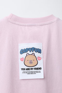 CAPYBARA CAPYFUN PRINT T-SHIRT - Zara фото 4