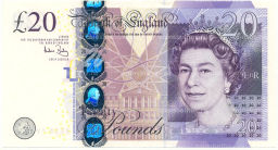 20 фунтов 2006 года Великобритания