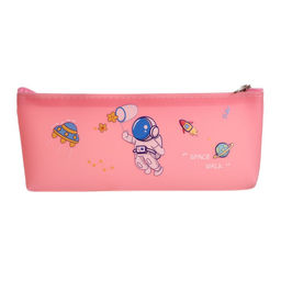 Пенал школьный Calligrata Космонавт, на молнии, 1 отделение, с рисунком, МИКС  фото 3