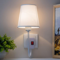 Бра «Дженна» Е27 5 Вт белый 14×33 см