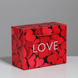 Пакеткоробка Love, 23 18 11 см