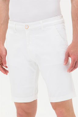 Мужские белые тканые шорты - U.s. polo assn фото 12