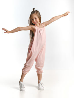 Комбинезон летний для девочки UD 7193 розовый - Mini maxi фото 6