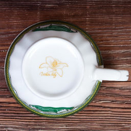 Чайный набор 12 предметов 250 мл MS / new ZSV02-12MS /уп 8/ Муслим костяной фарфор - Галеонтрейд фото 4