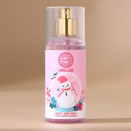 Мист для тела Happy Moments, 88 мл, аромат волшебные цветы, URAL LAB