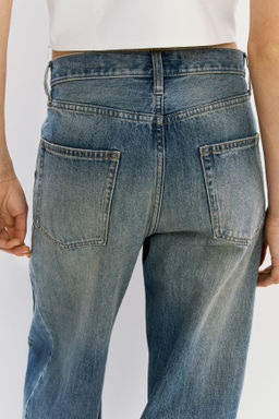 Straight Regular Waist Jeans - H&m фото 7