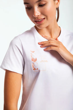 Футболка Хлопок Белый - Anta фото 5