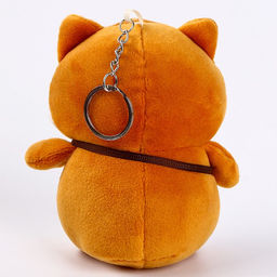 Мягкая игрушка Хомяк с фруктиком на брелоке, 12 см, цвета МИКС - Simaland фото 3