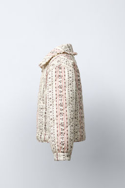PRINTED PADDED JACKET - Zara фото 3