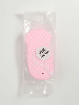 Цена за 2 шт. Губка для пилинга тела, 13×6.2×2.2 см, розовая