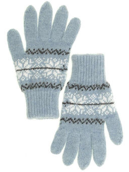 Перчатки женские "Орнамент с зигзагом" 5318-9