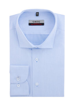 Сорочка мужская длинный рукав GREG 213/191/8283/Z_GB  фото 2