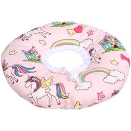 Воротник ветеринарный на кулиске "ЛЮБИМЫЙ БРО", для принцессы, р L, окружность шеи 20-32см (лейбл)