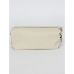 Косметичка Croco-К-721 натуральная кожа (1 отдел), бежевый флотер (28) 263532  фото 2