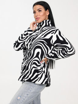 318 ЖЕНСКИЙ БЛЕЙЗЕР (Зебра/белый) - А-дина фото 5