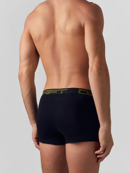 Цена за 2 штуки! Трусы боксеры мужские черные с принтом - Mark formelle фото 5