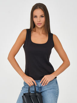 Топ трикотажный в рубчик - Stilla фото 6