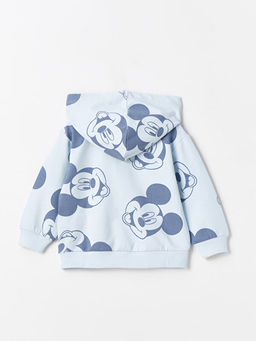 Bisiklet Yaka Mickey Mouse Bask?l? Erkek Bebek 3l? Tak?m - Waikiki фото 3