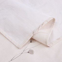 Комплект штор для кухни с подхватами Этель Flower herbarium, 149×180 см - 2 шт.