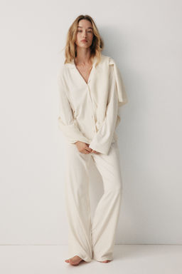 Pijama en mezcla de modal - H&m фото 7